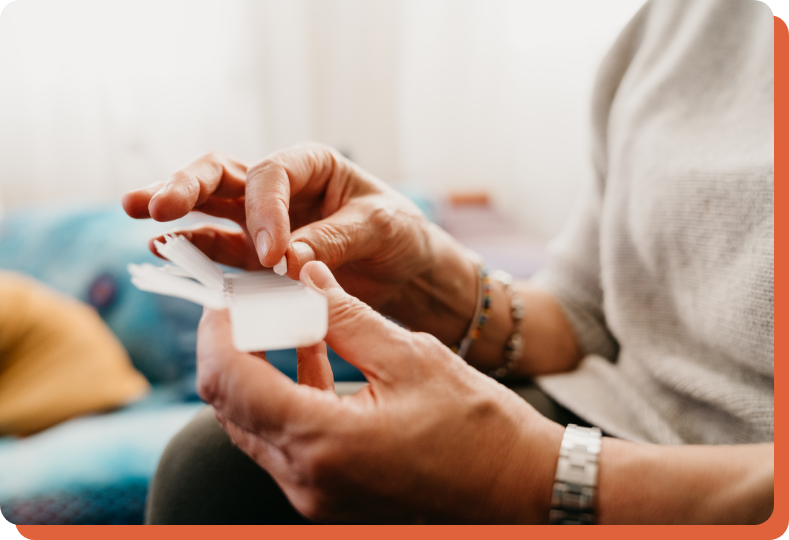 patient starting palliative medication treatment